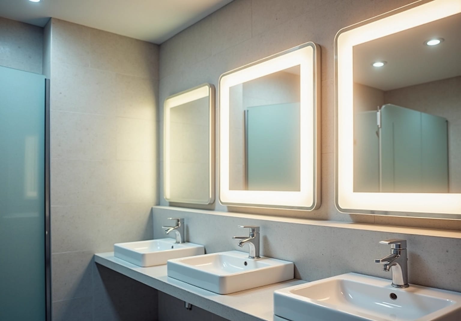 Commercial Mirrors: Key Considerations for Optimal Restroom Design