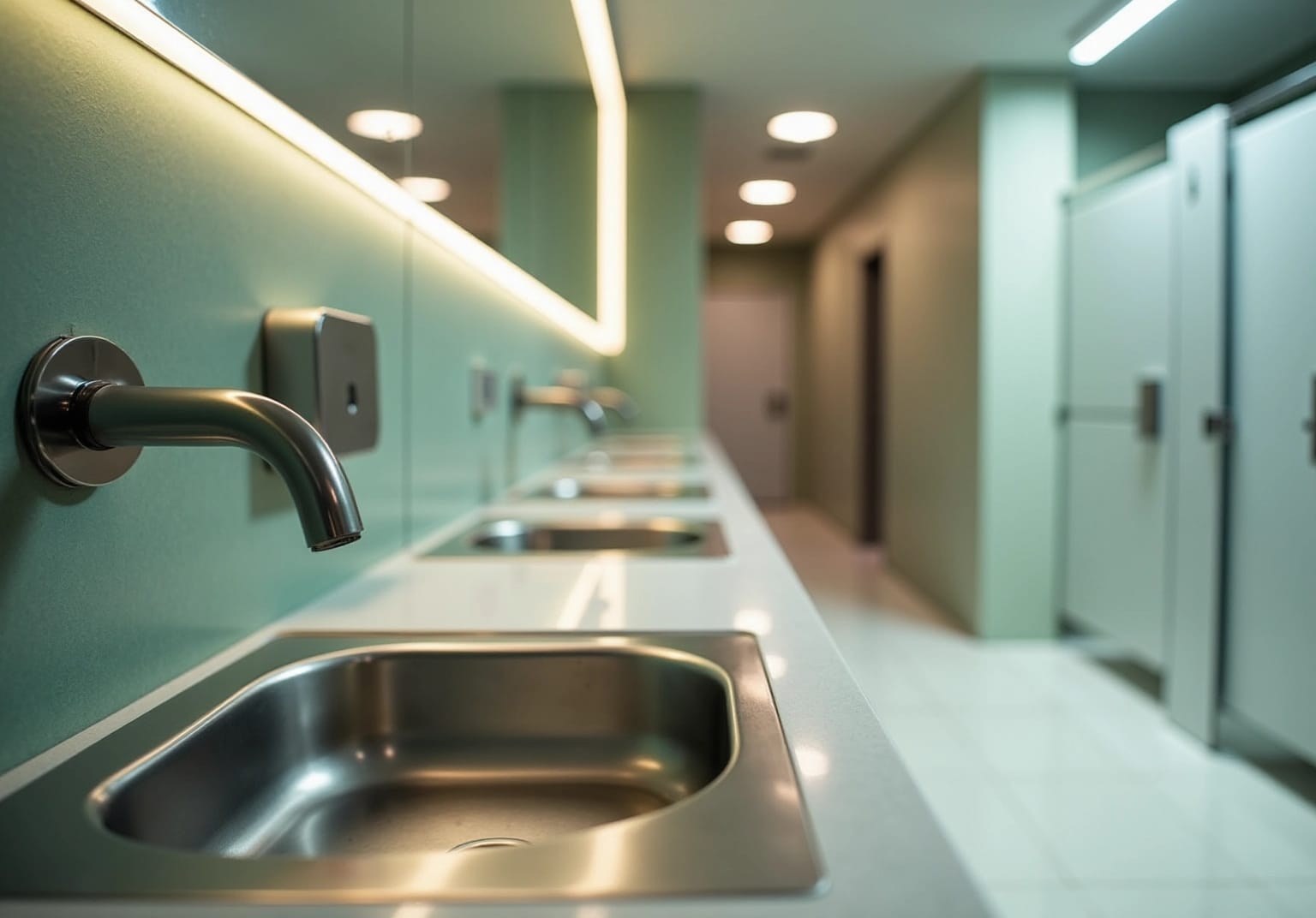 10 Trends Shaping Commercial Bathroom Design in 2025